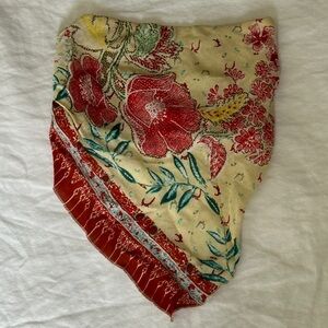 FREE PEOPLE flower tube top